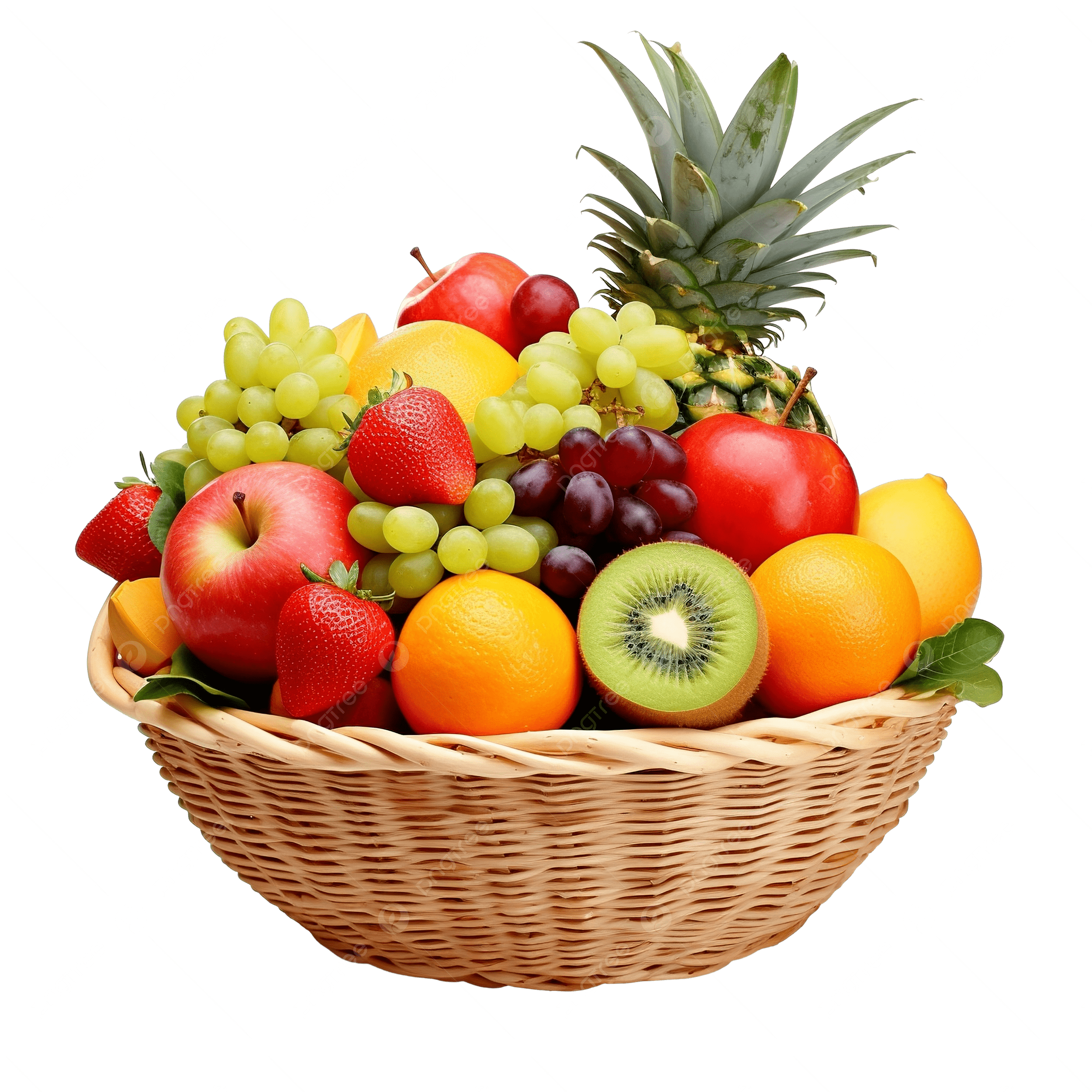 Freshly packed fruit boxes